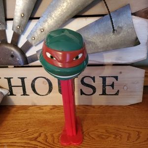 Giant Teenage Mutant Ninja Turtle Raphael Pez Dispenser